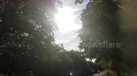 Hot day in July 2020