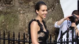 Jessica Alba arrived to Glamour Women of the Year Awards 2012 in London, UK