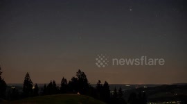 #Comet #Neowise rising over southern Germany (as seen from Austria)