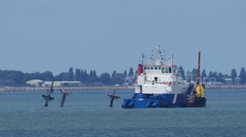 Maintaining the exclusion zone around one of the UK's most dangerous shipwrecks in Kent