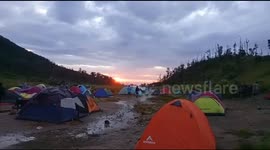 climbing talang mountain - Solok, West Sumatra