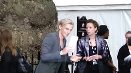 Jamie Campbell Bower arrived to Glamour Women of the Year Awards 2012 in London, UK