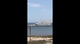 Dozens injured after fire breaks out on USS Bonhomme Richard in San Diego