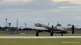 Vintage RAF planes prepare for Battle of Britain memorial flight
