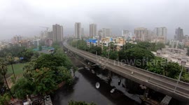 Mumbai rains on 16/07/2020 Heavy Rainfall in the city. Over 200mm rainfall recorded