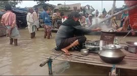 Villages flood-hit as rivers flow above danger mark in northern India