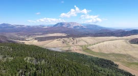 Mountain Aerial Hyper-lapse (Drone Time lapse)
