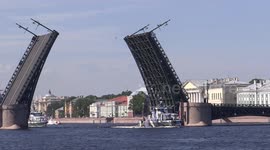 Russia prepares for Navy's Day in St Petersburg