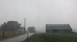 Intense storm hits Ontario