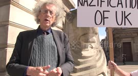 Jeremy Corbyn's brother Piers attends anti-mask protest in Nottingham