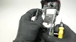 Damaged and dirty toy car brought back to life in restoration