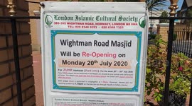 Mosque reopens after almost four months of lockdown