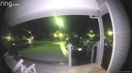 Bear prowls Alaskan neighborhood