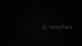 Neowise comet streaks across London skies