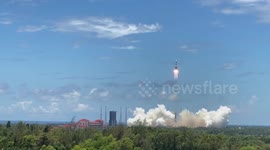China successfully launches first rocket to Mars
