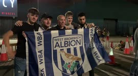 West Brom fans react to their last gasp promotion to the Premier League