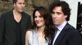 Stephen Mangan (R) and Louise Delamere arrived to Glamour Women of the Year Awards 2012 in London, UK