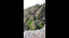 Sundown at cliff tops Mt LeConte