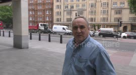 Serial 'Champagne Charlie’ scam artist who once conned boss of Prince Harry’s charity arrives at the Westminster Magistrates Court