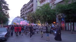 Greek protesters burn Turkish flags as Istanbul's Hagia Sophia becomes mosque again