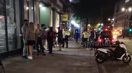 Night Life In London Sees Most People Without Face Masks