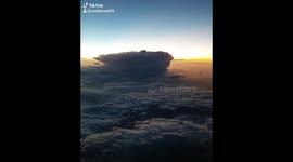 Thunderstorms from 41000 feet
