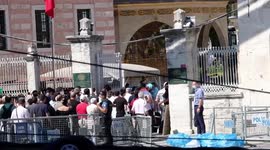 First Muslim prayer in Hagia Sophia after mosque reconversion