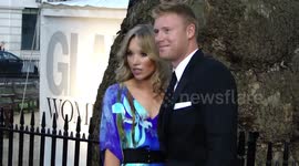 Freddie Flintoff (R) arrived to Glamour Women of the Year Awards 2012 in London, UK