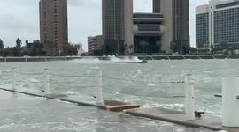 Hurricane Hanna slams Texas' Corpus Christi with flooding