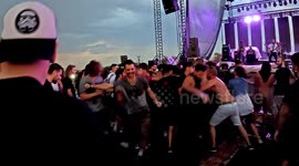Greeks defy social distancing by moshing at hard-rock festival