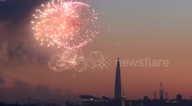 Russia marks Navy Day with fireworks in St Petersburg