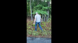 Good samaritan rescues goat with head stuck in fence in Georgia, US