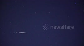 Space Rendez-vous : ISS and other satellites flyby Comet NEOWISE  july 27 2020