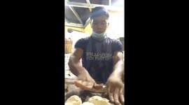 Speedy Vietnamese baker manages to make 600 bread rolls in an hour