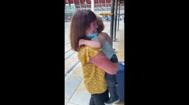 UK grandma sees her grandson for first time in five months after lockdown
