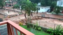 Tropical Storm Isaias hits Puerto Rico with life-threatening flash floods and gusty winds