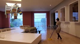 Tropical Storm Isaias hits resort at Punta Cana, Dominican Republic