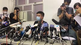 Joshua Wong vows to fight on after Hong Kong election disqualifications