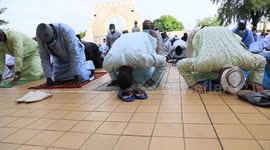 Eid-Mubarak celebration amidst COVID-19 restrictions in Nigeria's capital