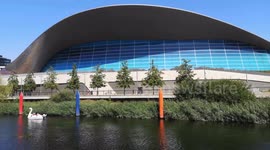 People Bake In The Olympic Park