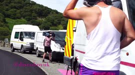 Pranking welsh news discoboy style