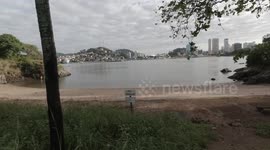 Dominguinhos Beach in Vila Velha - ES - Brazil (Prainha do Dominguinhos)