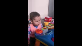 9 mo baby rocking to the beat