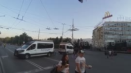 Roads in Sofia are blockaded as anti-government protests continue in Bulgaria