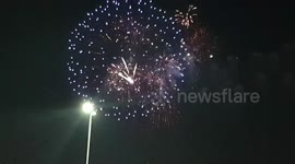 Fireworks on National Day in Oman