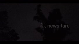 Strong winds as Hurricane Isaias makes landfall in North Carolina