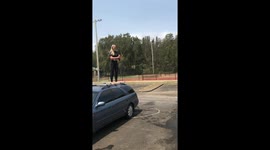 Aussie jokers make homemade coca cola bottle rocket