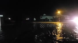 Storm surge causes flooding in North Carolina as Tropical Storm Isaias batters US east coast