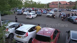 Dozens of boy racers meet up despite 2nd wave coronavirus fears
