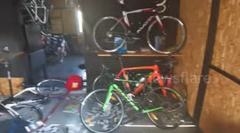 Karim Sokhn's bike repair shot scene after Beirut blast